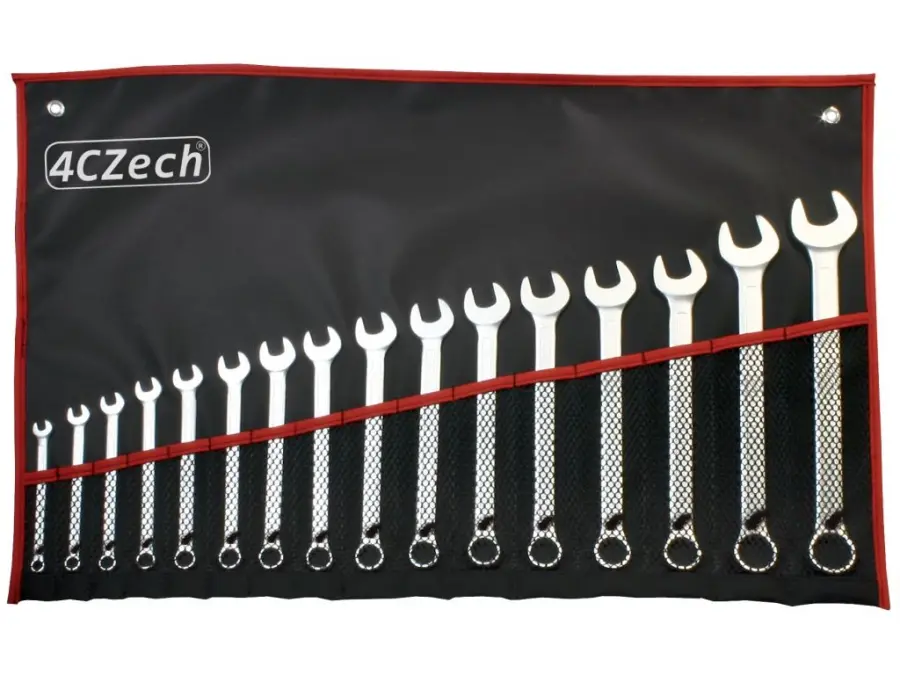 EPK 16 D Kotoučová pila, 1 100 W, 160/55 mm NAREX + 16dílná sada klíčů 4CZech s př.páčkou vy.15°, ISO1711-1 ve vinylovém pouzdře (8-24mm)
